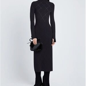 Proenza Schouler Pointelle Turtleneck Dress